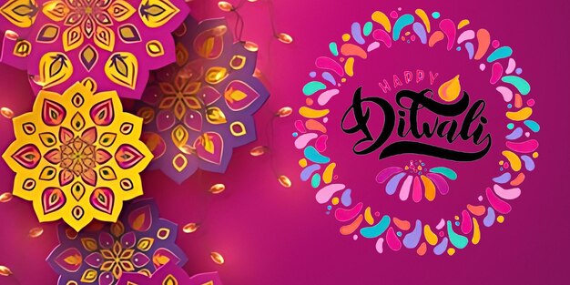 modernes wunderschönes Diwali modernes Design