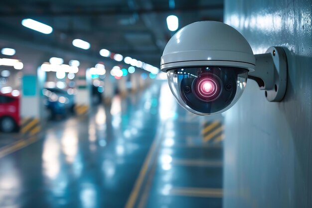 Moderno de la cámara de CCTV para la vigilancia de la vigilancia Ai generativo