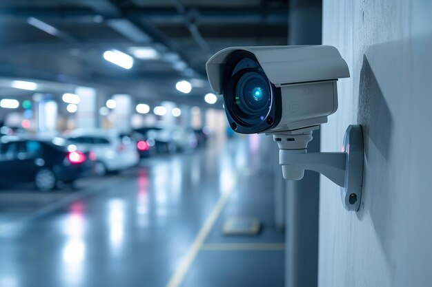 Moderno de la cámara de CCTV para la vigilancia de la vigilancia Ai generativo