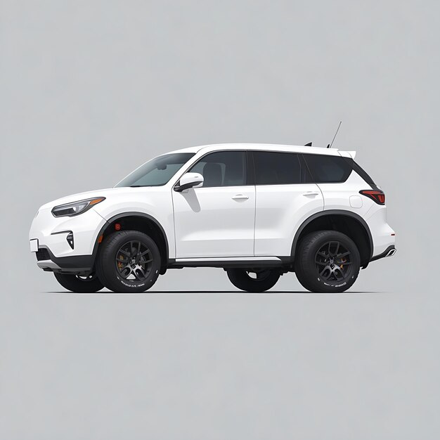 MODERNO SUV estilo carroceria svg ícone carro branco