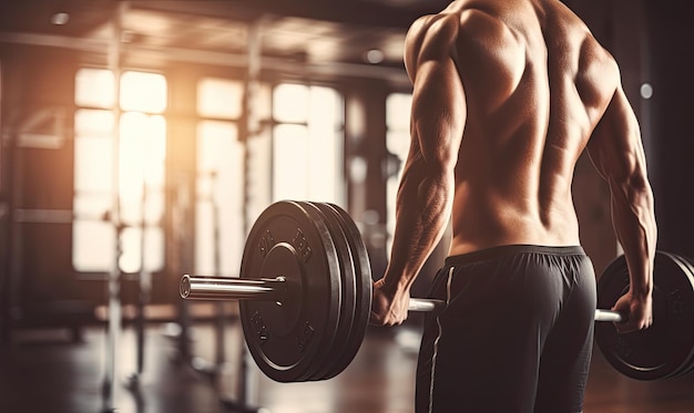 Modo Bestia liberando poder y fuerza en el gimnasio