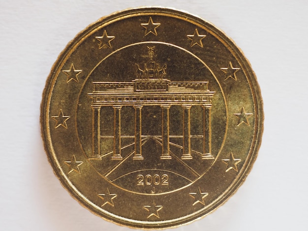 Foto moeda de 20 centavos alemanha europa