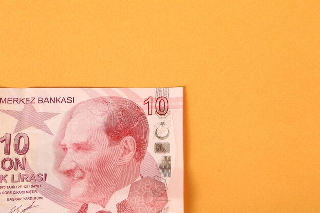 Moeda turca Notas de lira turca