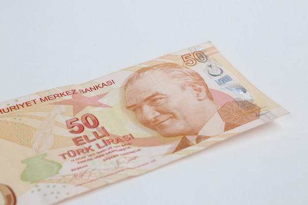 Moeda turca Notas de lira turca