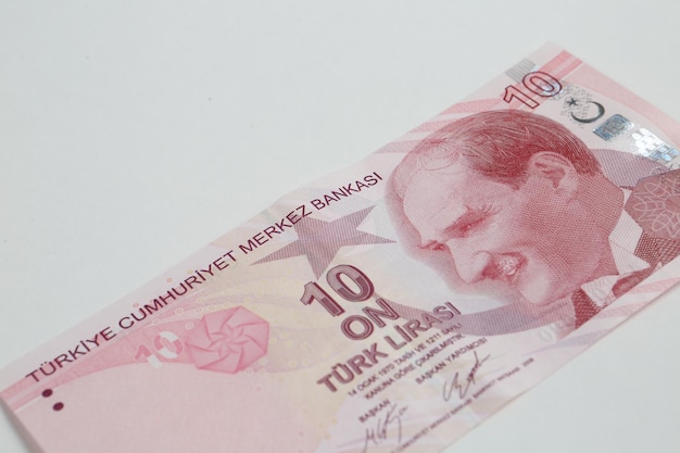 Moeda turca Notas de lira turca