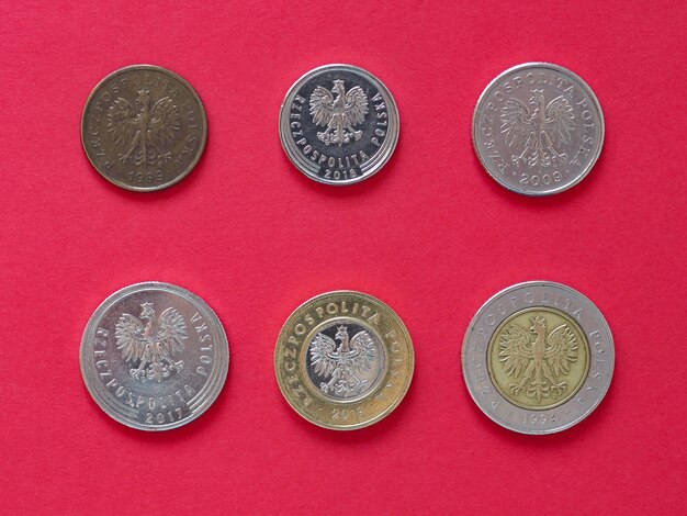 Moedas de zloty poloneses, Polônia