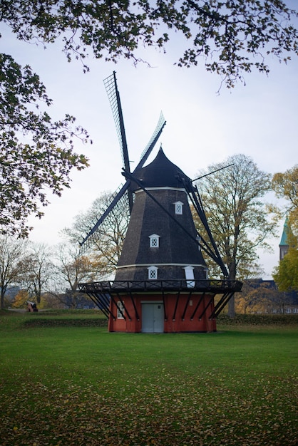 Moinho De Vento Em Kastellet Copenhagen Imagem de Stock - Imagem