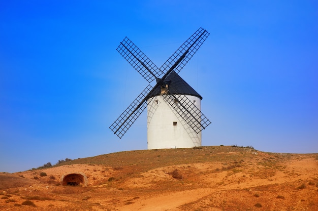 Moinhos de vento de Tembleque em Toledo La Mancha