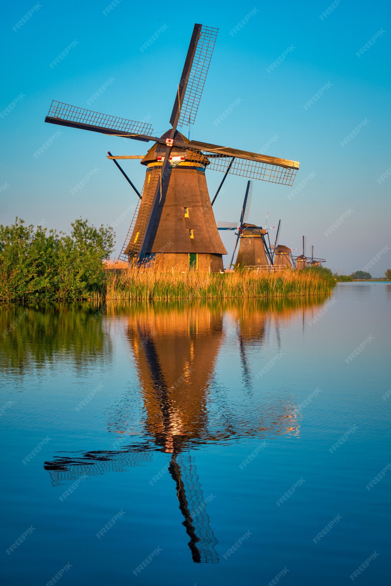 Kinderdijk: o melhor lugar para ver moinhos de vento na Holanda