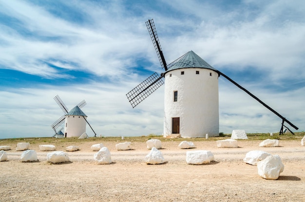 Moinhos de vento de Dom Quixote 