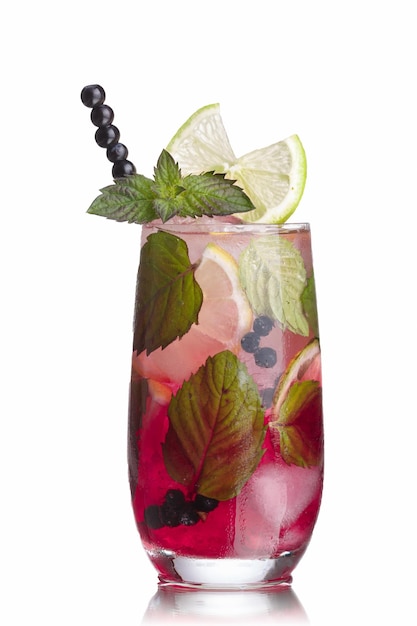 Mojito de arandanos