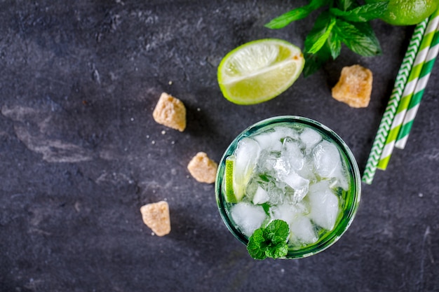 Mojito Cocktail. Sommerfestgetränk.