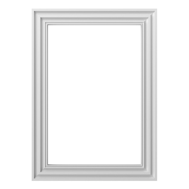moldura 3D ilustração 3D de moldura moderna
