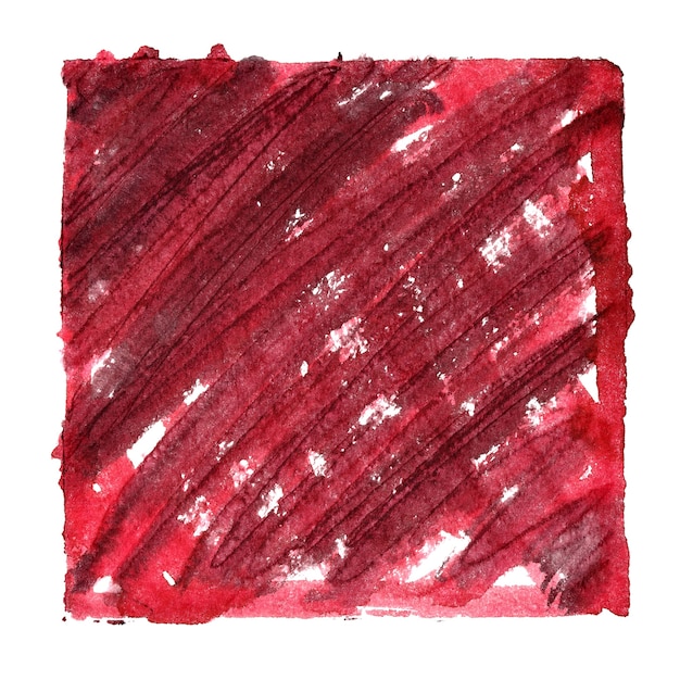 Moldura vermelha suja com sombreamento. Espaço para seu próprio texto. Fundo abstrato. Ilustração raster