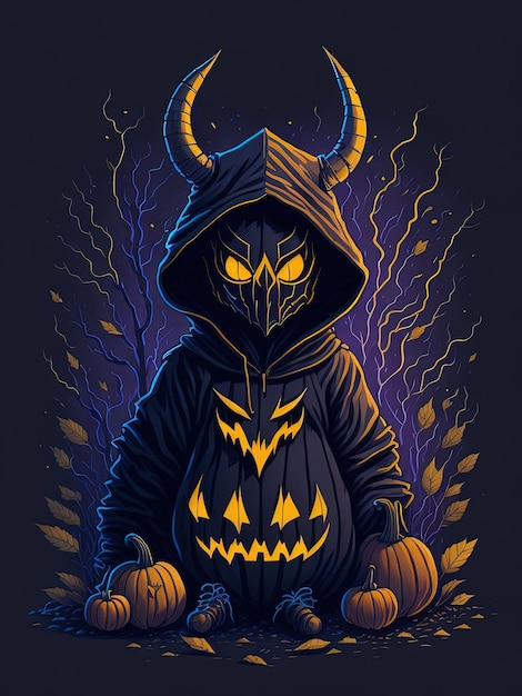 Moletom com capuz de abóbora encantamento de Halloween, camisetas mágicas e batthemed