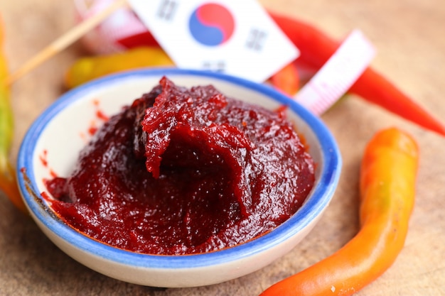 Molho de pimenta vermelha coreana - kochujang