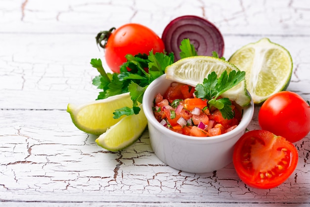 Molho de tomate tradicional mexicano