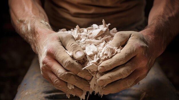 Foto molino de papel de material de pulpa