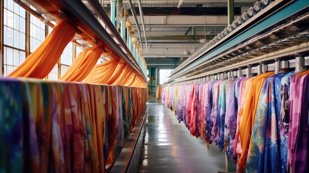 Molino textil de línea de algodón