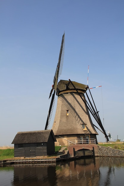 El molino de viento holandés