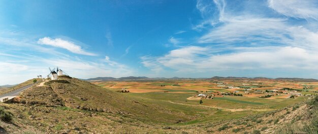 Molinos de viento de Don Quijote en Consuegra España