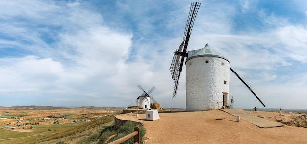 Molinos de viento de Don Quijote en Consuegra España