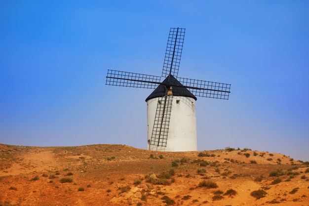 Molinos de viento de Tembleque en Toledo La Mancha.