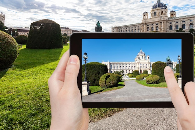 Momentaufnahme des Naturhistorischen Museums in Wien