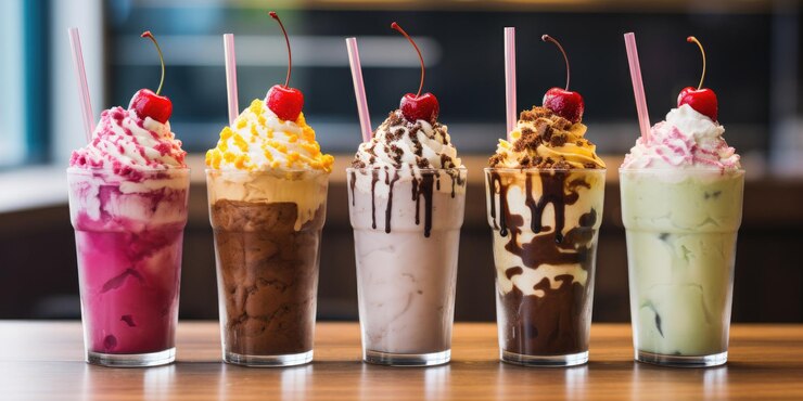 Un momento de batido de chocolate Saborear la mezcla perfecta Placer puro Ambiente cálido