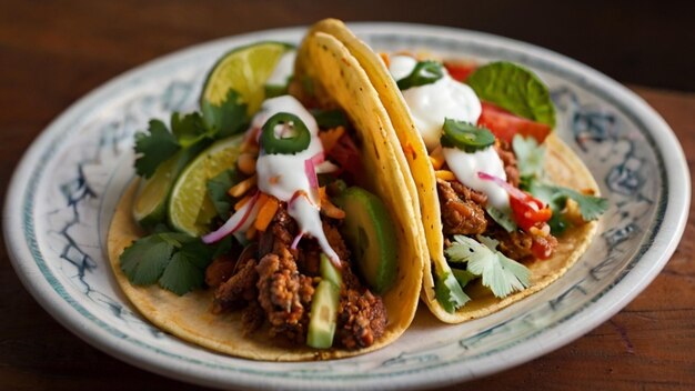 Momentos de agua en la boca Creaciones cautivadoras de tacos mexicanos