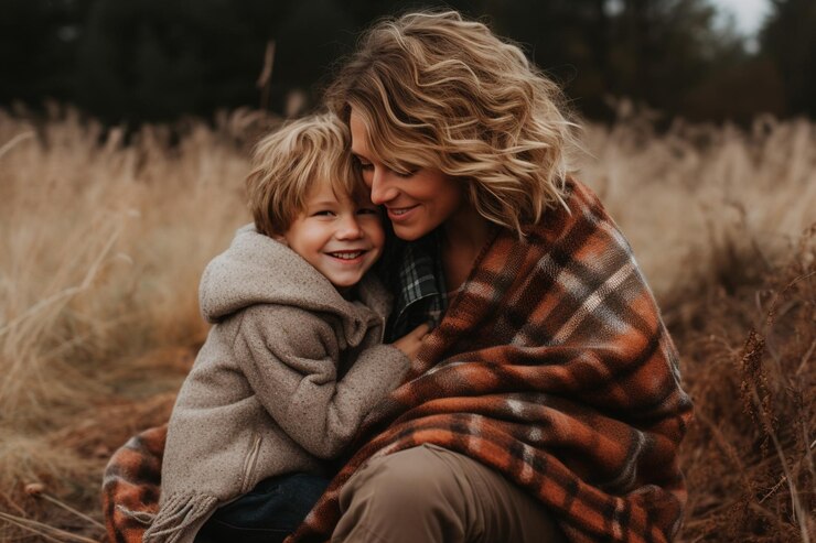 Foto momentos de maternidade mãe e filho foto