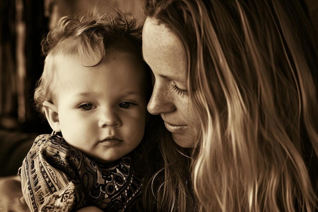 Momentos de ternura mãe e filho no dia das mães