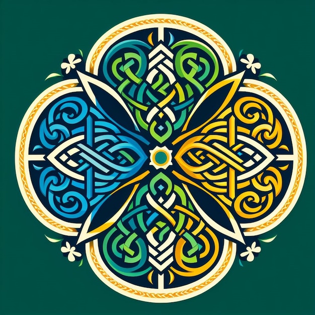 Foto momentos inspiradores a bandeira irlandesa orgulhosamente exibida em marcos históricos e eventos
