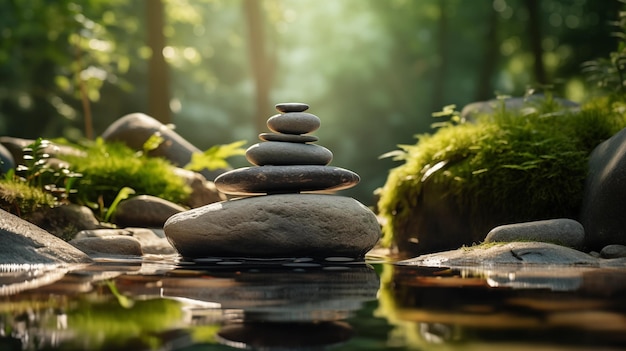 Momentos Tranquilos Abraçando o Bem-Estar na Meditação da Atenção Plena