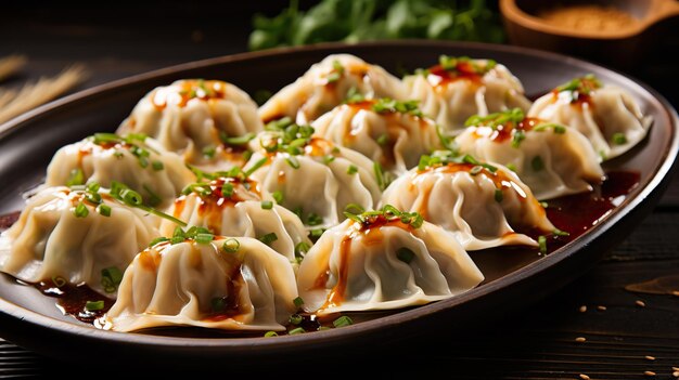 Momos de pollo HD 8K fondo de pantalla Imagen fotográfica de archivo