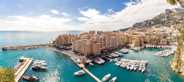 Monaco Fontvieille Stadtbild