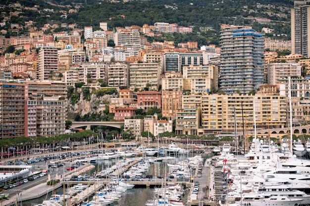 Foto monaco harbour, monte carlo, ver