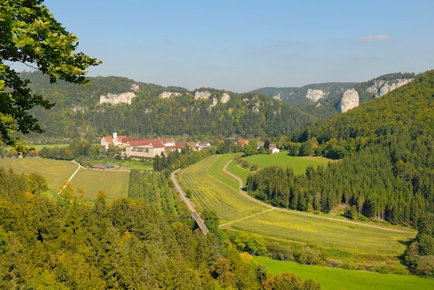 El monasterio de Beuron Baden Wuerttemberg Alemania Europa