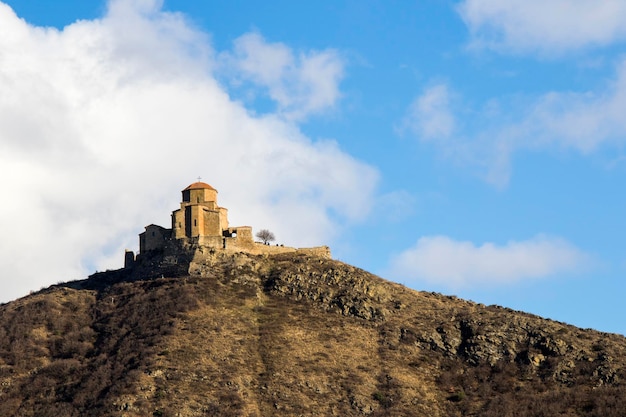 Monasterio e iglesia de Jvari en Mskheta, Georgia