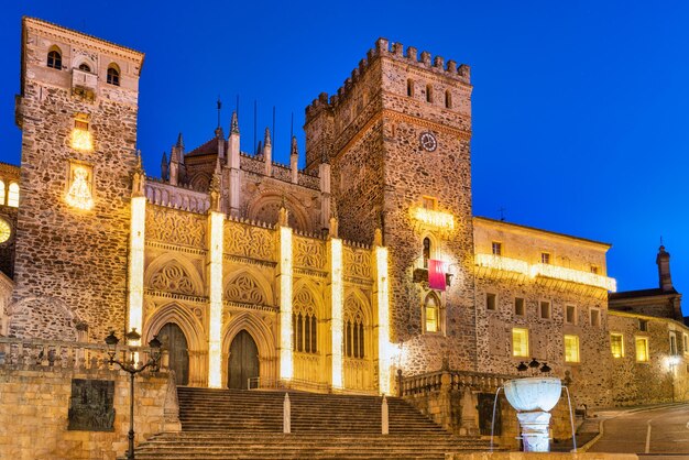 Monasterio de Guadalupe En la provincia de Cáceres, Extremadura, España