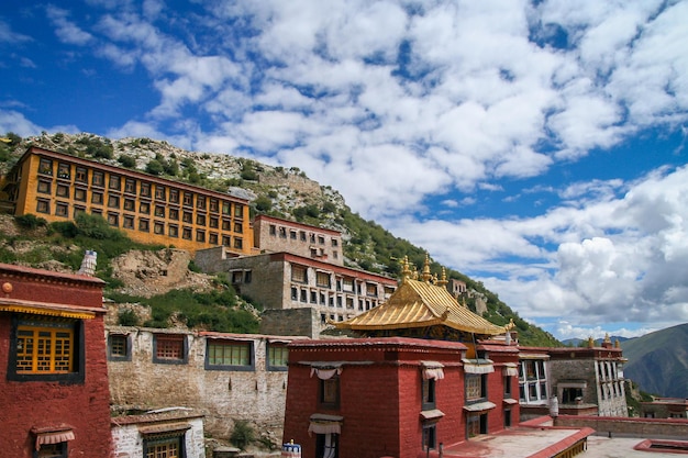 Monasterio de Gyantse cerca de Lhasa