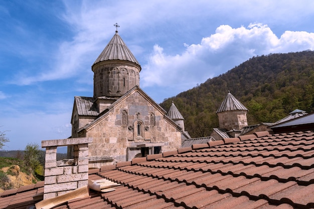 Monasterio de Haghartsin en Armenia se encuentra cerca de Ereván