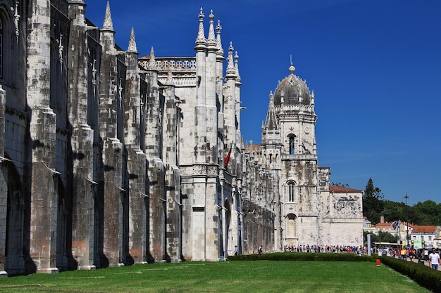 Monasterio de los Jerónimos en la ciudad de Belem Lisboa Portugal