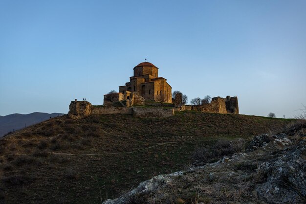 El Monasterio Jvari es el monasterio ortodoxo georgiano ubicado cerca de Mtskheta Georgia