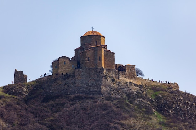 El Monasterio Jvari es el monasterio ortodoxo georgiano ubicado cerca de Mtskheta Georgia