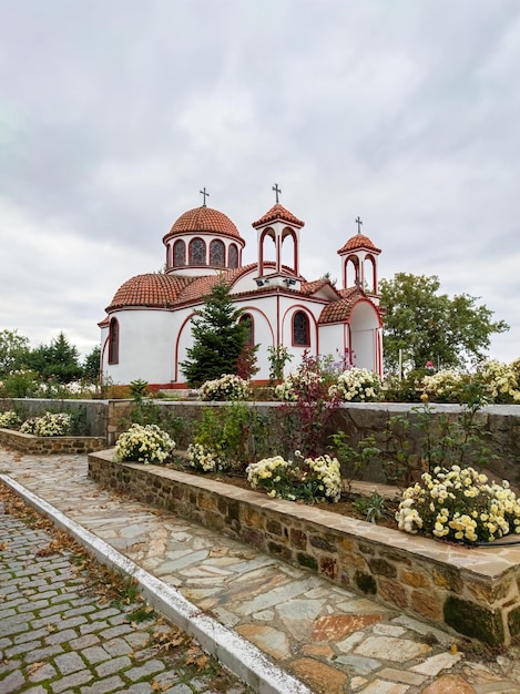 Monasterio de Panagia Portaitisa Gate Guardian Virgen María en Kornofolia Soufli Evros región Grecia