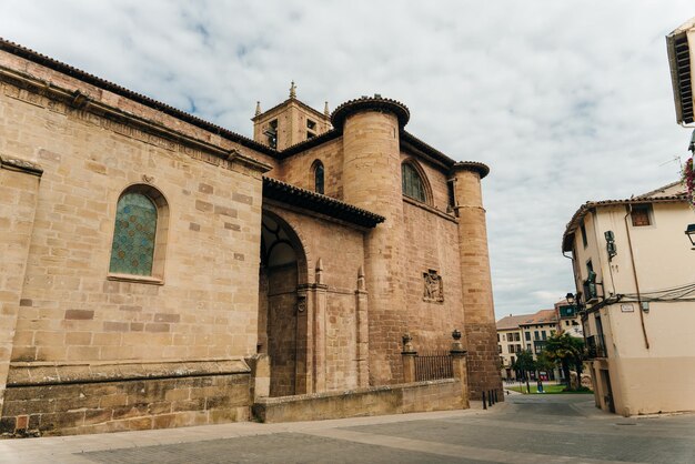 El monasterio de Santa María la Real en la ciudad de Najera.