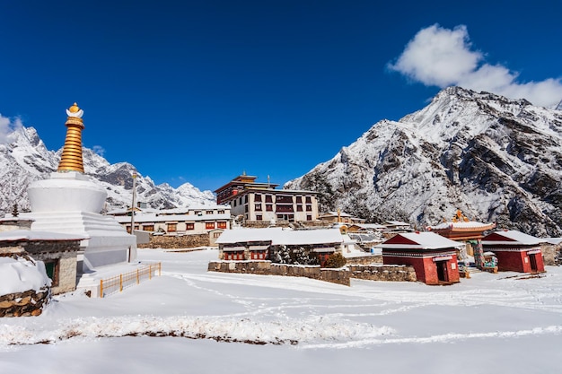 Monasterio Tengboche en la región del Everest Nepal