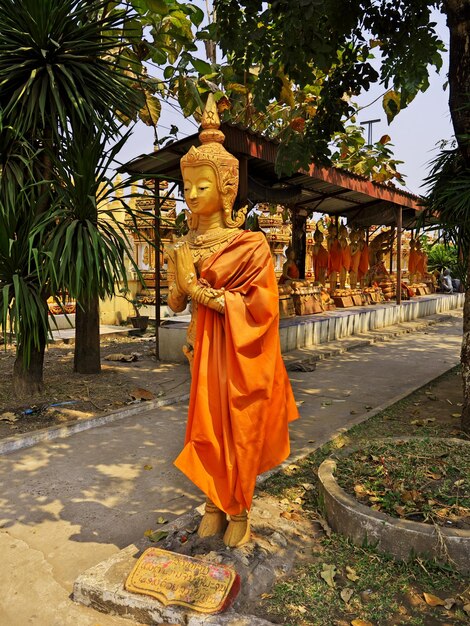 El monasterio en Vientiane Laos