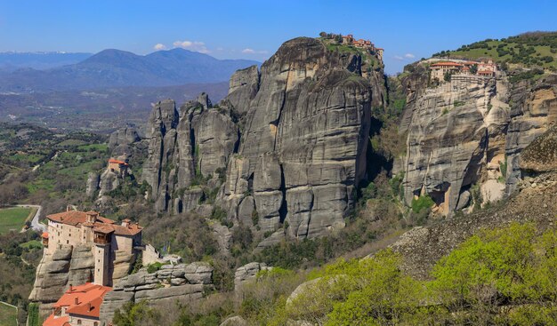 Los monasterios de Meteora Grecia